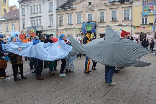 Tražitelji azila oduševljeni samoborskim fašnikom 